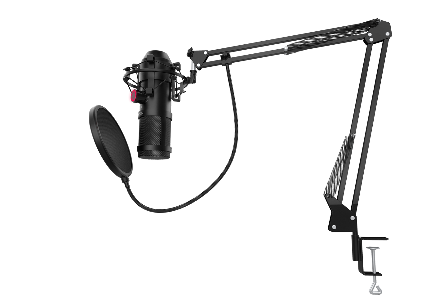 Microfono Gamer Krom Kapsule Streaming Kit Negro – imagen 7