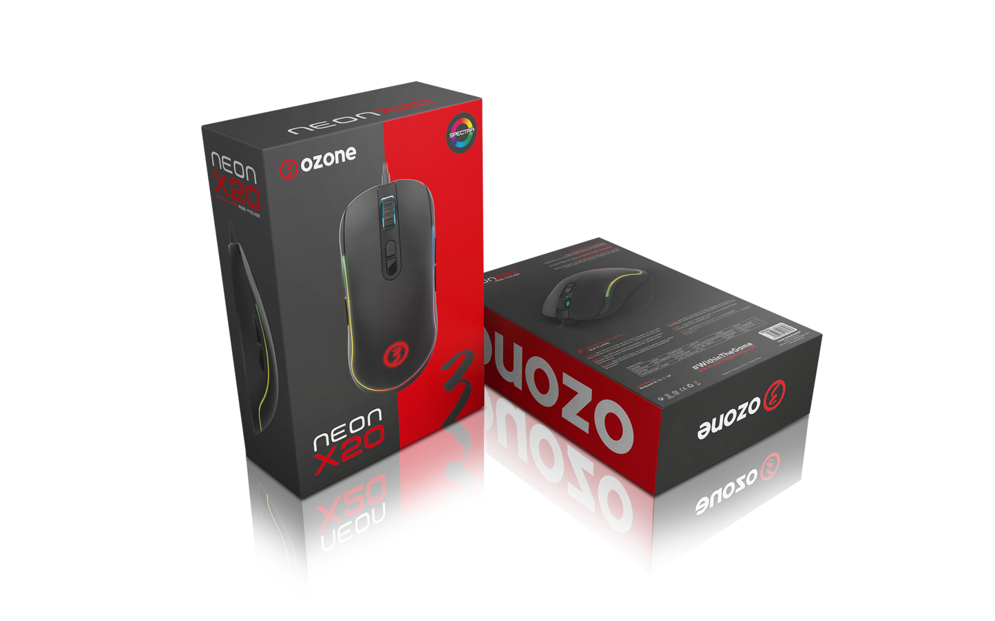 Mouse Gamer Ozone Neon X20 Negro – imagen 5