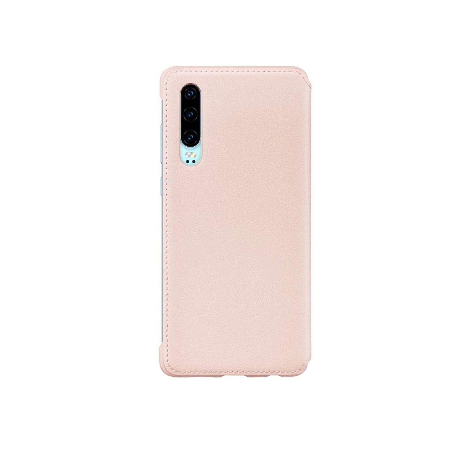 Huawei P30 Carcasa Flip Wallet Cover Original Rosado – imagen 2