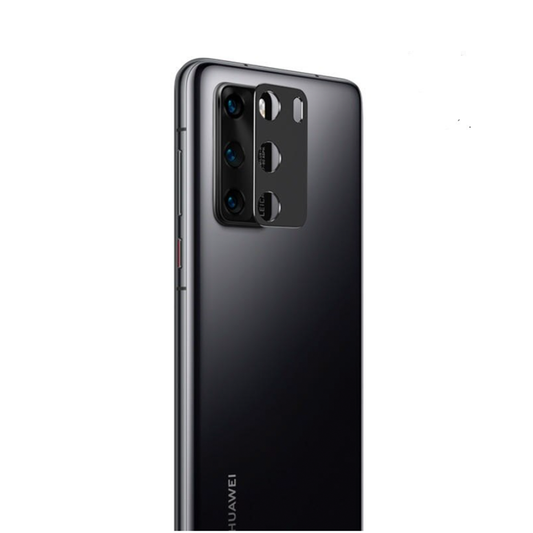 Huawei P40 Lamina de Vidrio Camara Lens Shield