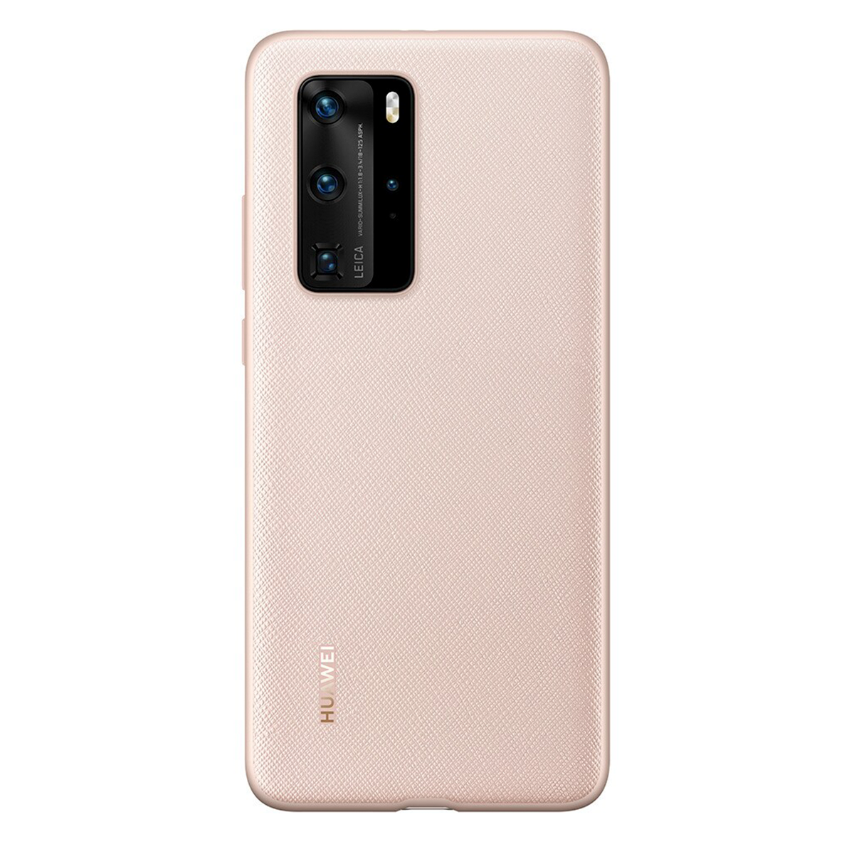 Huawei P40 Pro Carcasa PU Original Rosado