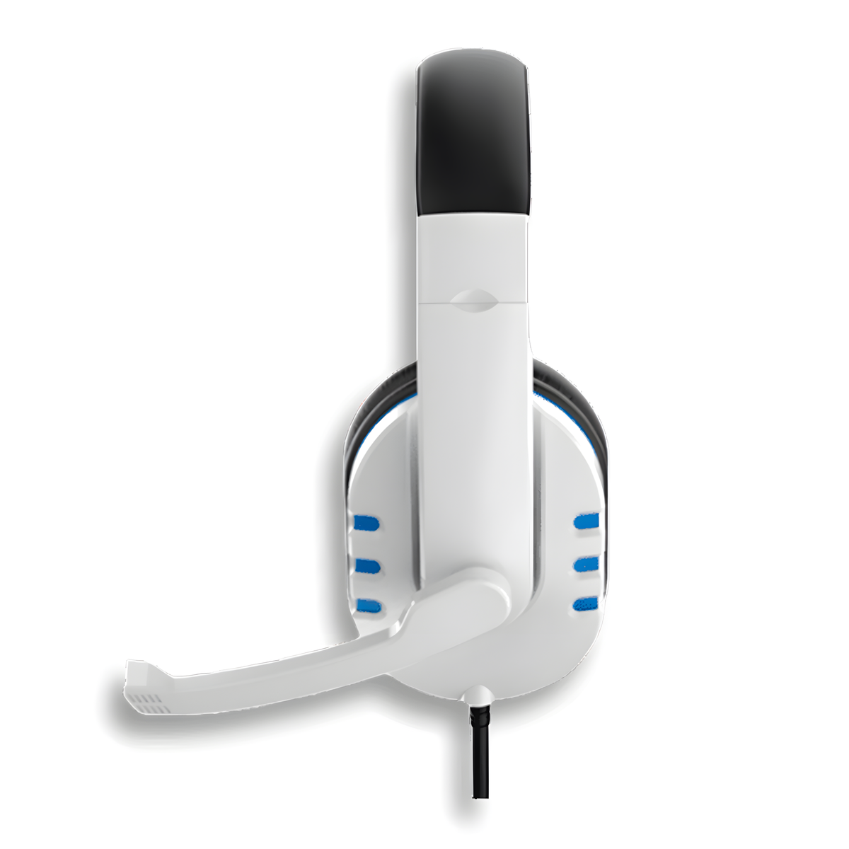 Audífonos Gamer Para PS5 7260 con Micrófono Boom Ajustable Blanco