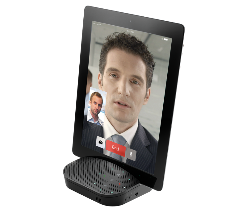 Parlante Logitech Mobile Speakerphone P710e Negro – imagen 3
