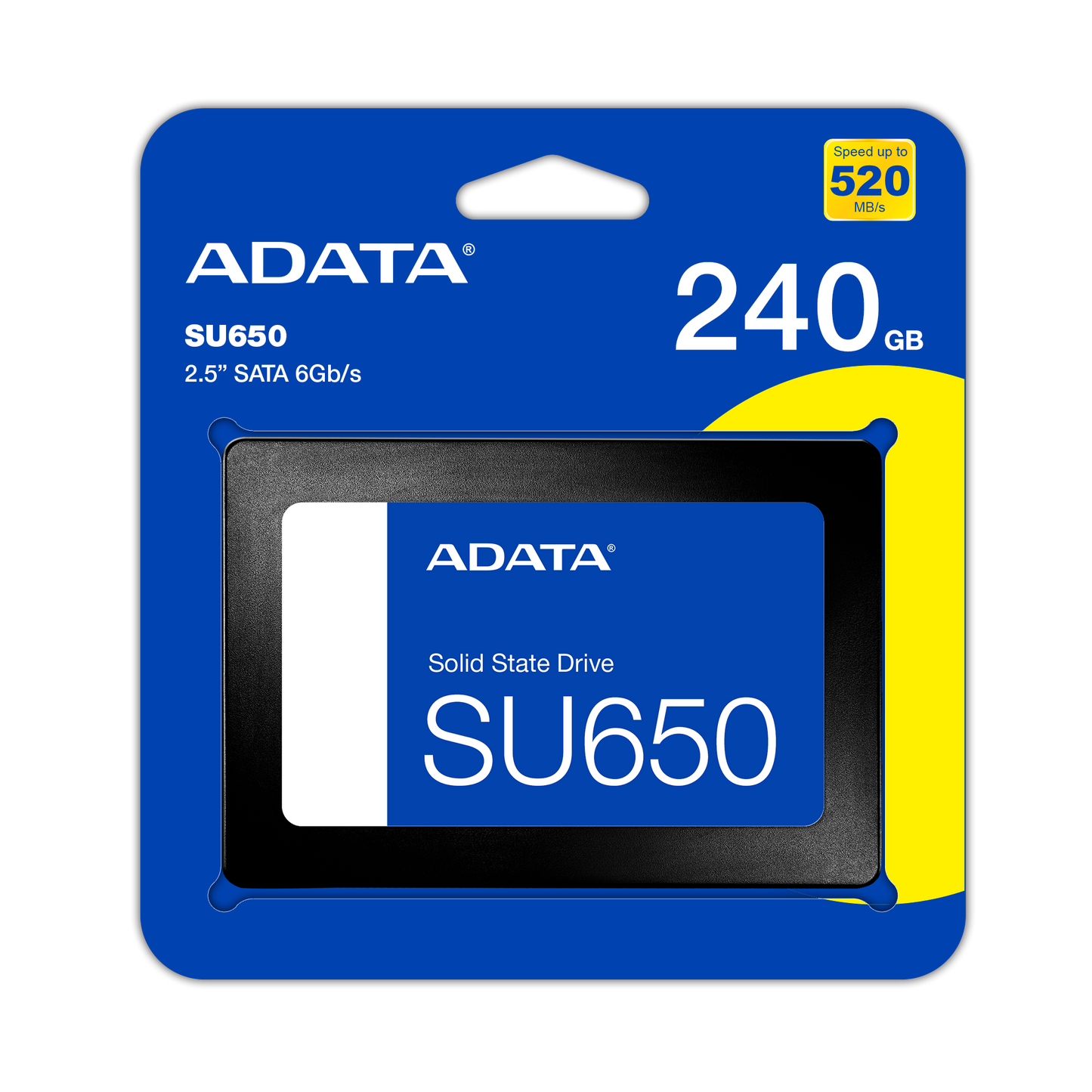 Disco Duro Ssd Adata Ultimate Su650 240 Gb Sata 3 2,5 Negro – imagen 2