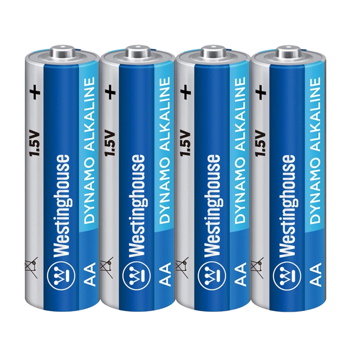 Pack 4 Pilas Alcalina AA Westinghouse (Sin blister)