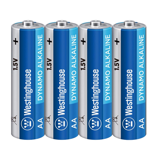Pack 4 Pilas Alcalina AA Westinghouse (Sin blister)