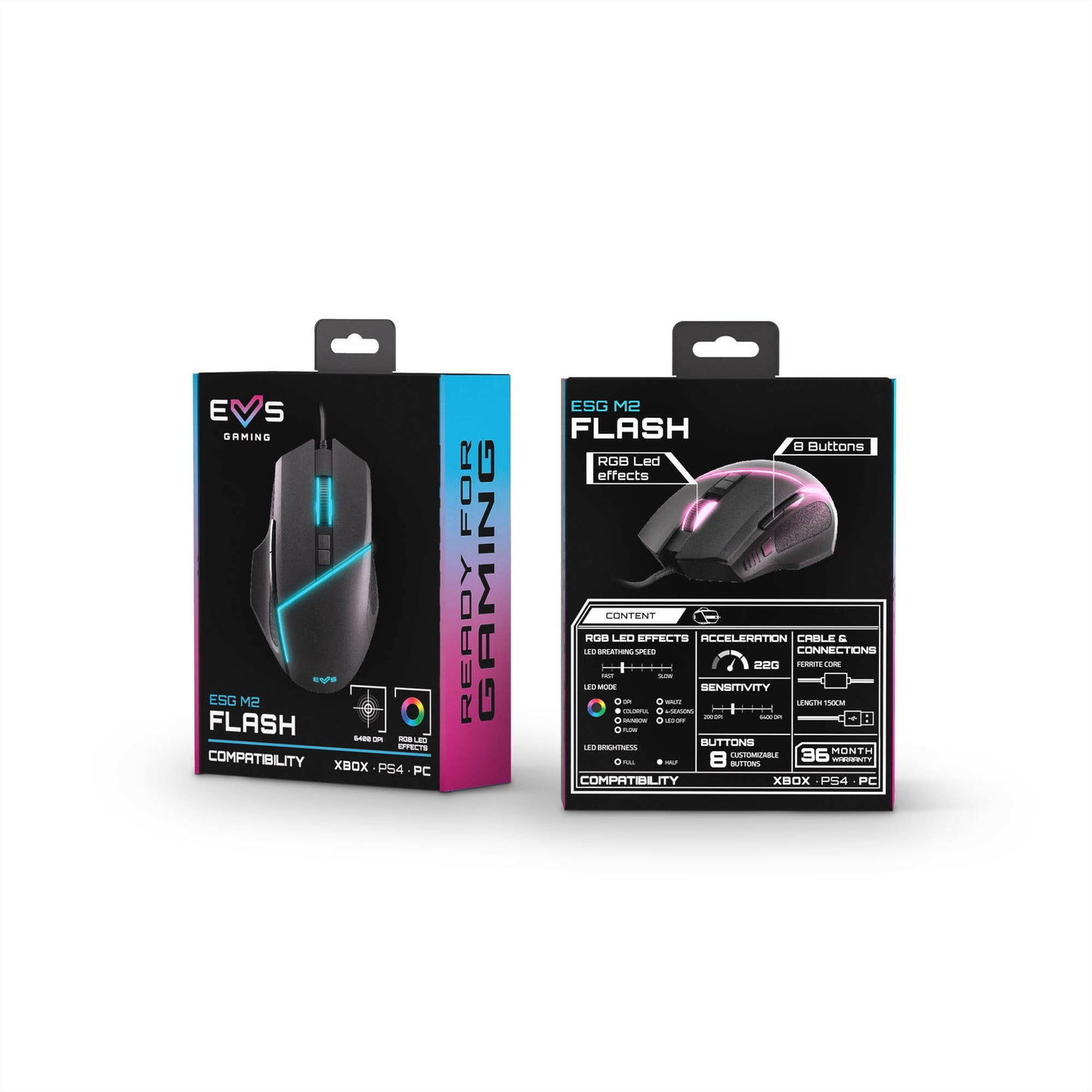 Mouse Gamer Energy Sistem ESG M2 Flash Negro – imagen 5