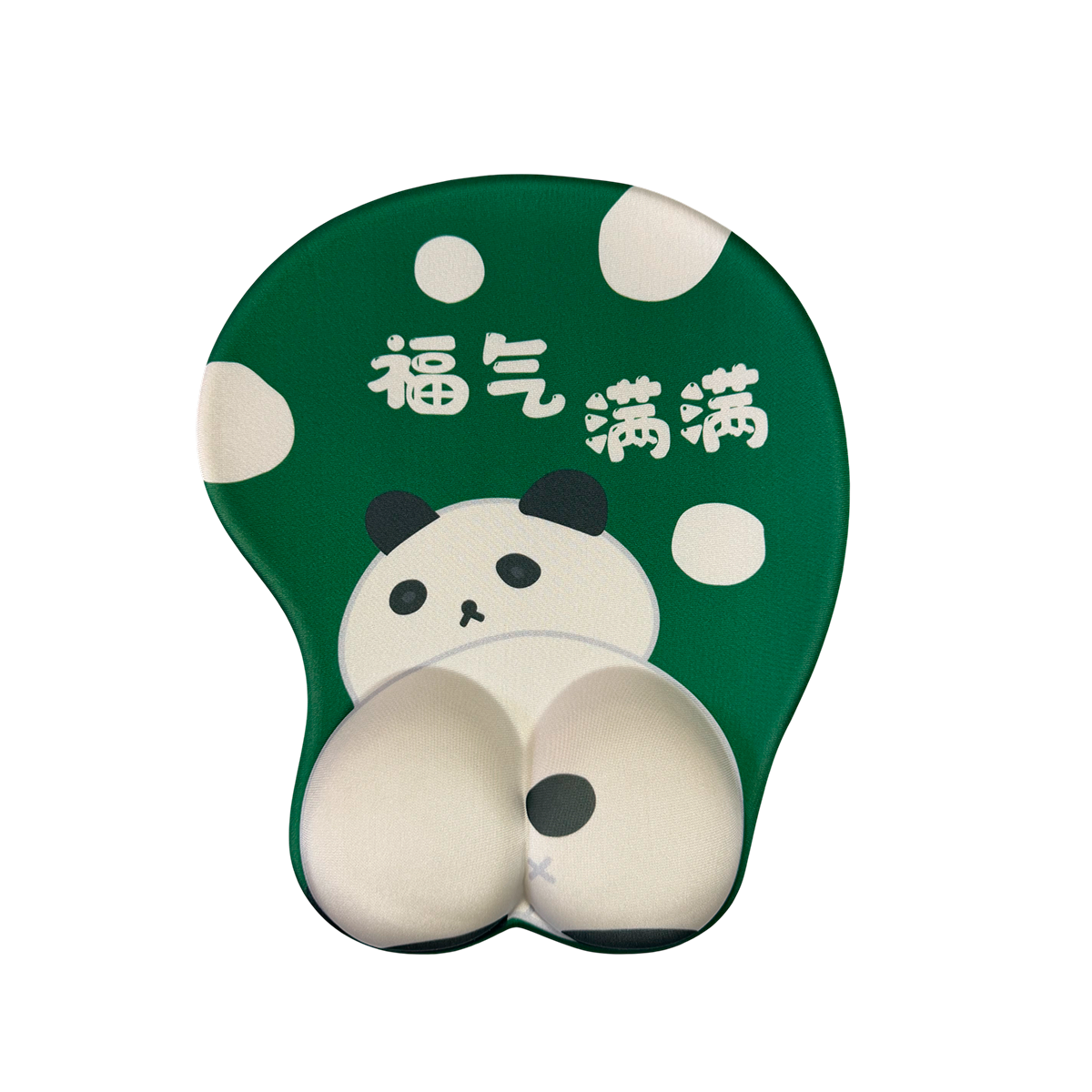 Mousepad Ergonomico Gel Apoyamuneca Antideslizante Panda