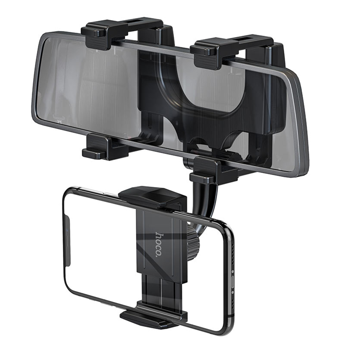 Soporte Para Celular De Auto Espejo Retrovisor Hoco Ca70