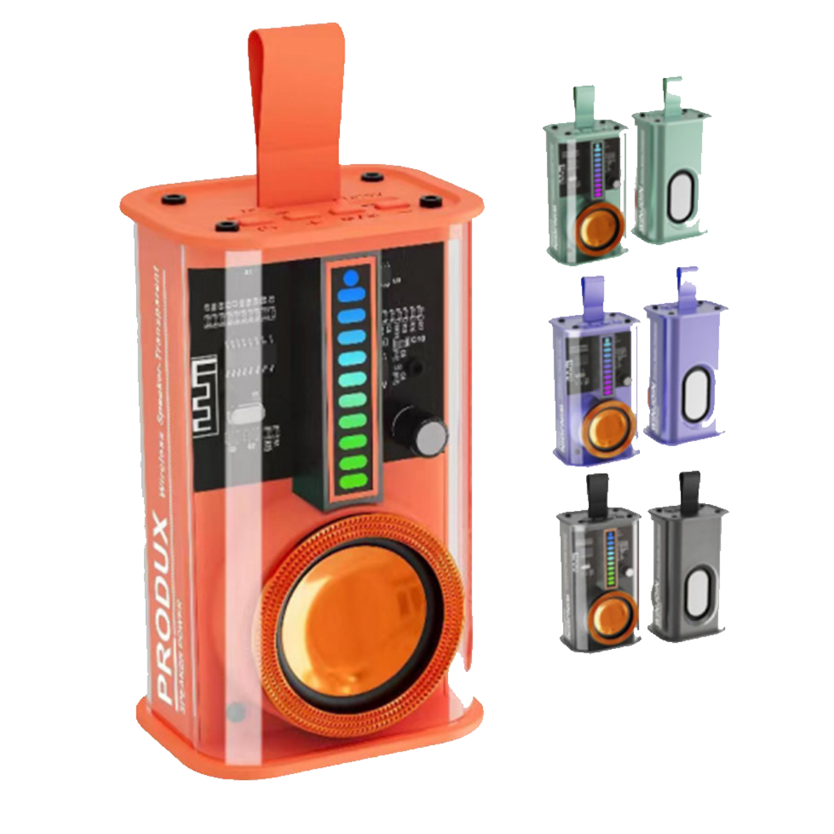 Parlante Bluetooth Produx P-017 Colores