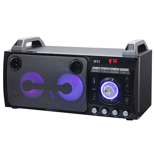 Parlante Irt Portatil Ms50Btn Bluetooth Fm Mp3 Sd Aux + Microfono