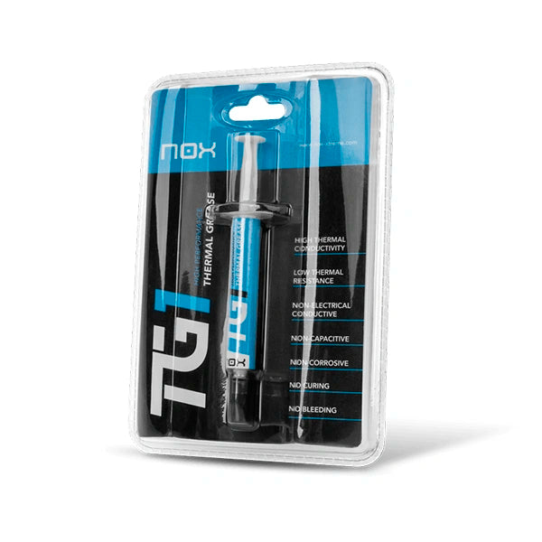 Pasta Termica Disipadora 4g Nox T1 Gris – imagen 2