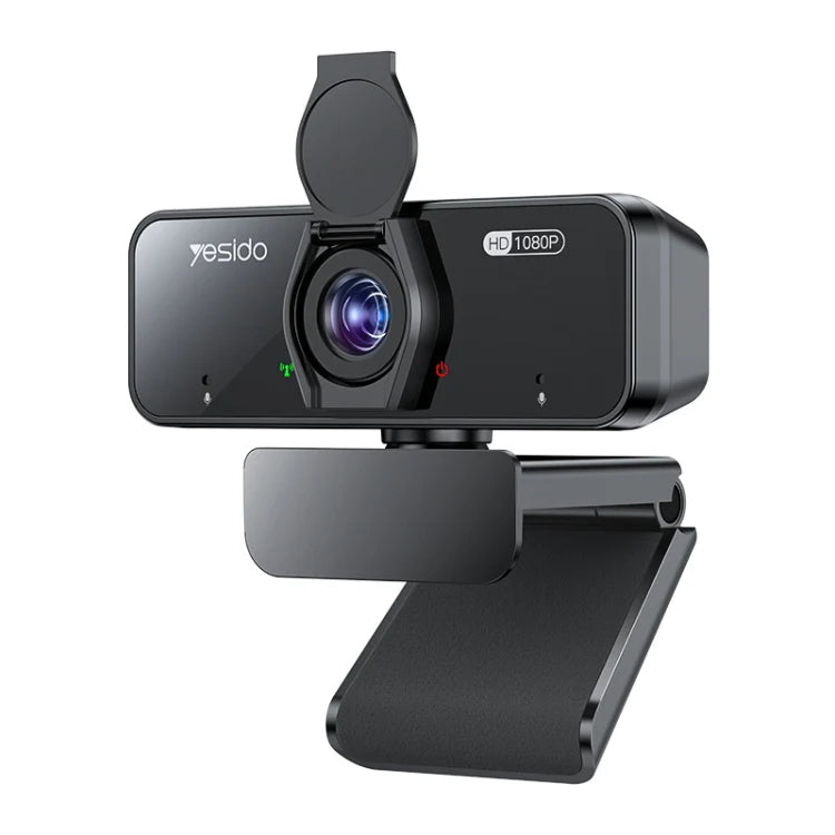 Camara Webcam Usb Yesido Km13 1080p Full HD Negro