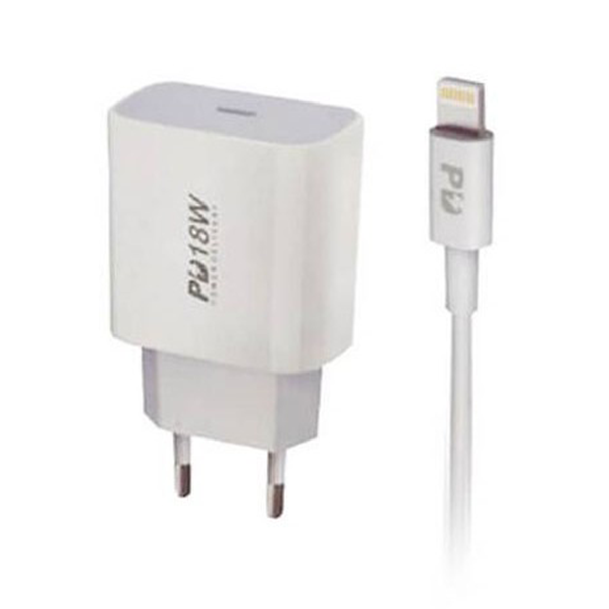 Cargador + Cable Iphone Ipad Tipo C Tranyoo Qc 3.0 18w Blanco