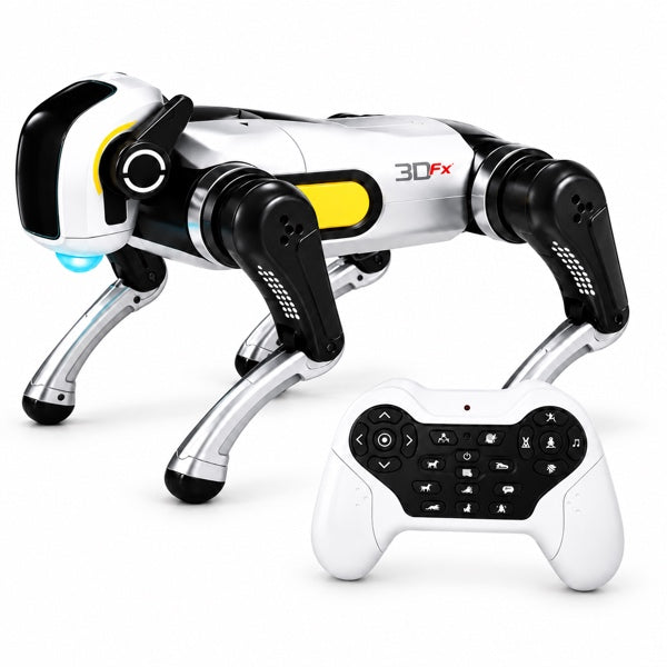 Perro Robot Inteligente con IA 3dfx 10268 Control Remoto 2.4GHz Interactivo