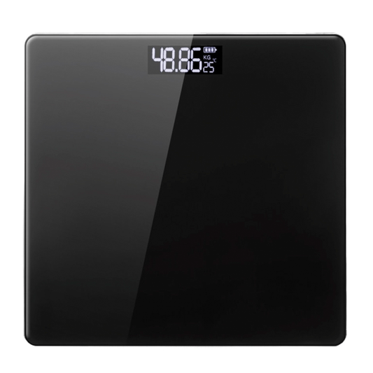 Pesa Personal Digital Vidrio Templado 180kg Dblue Dbpdws39 Negro