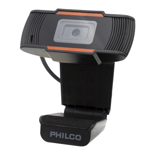 Webcam Usb Para Pc Hd 720p Philco Negro