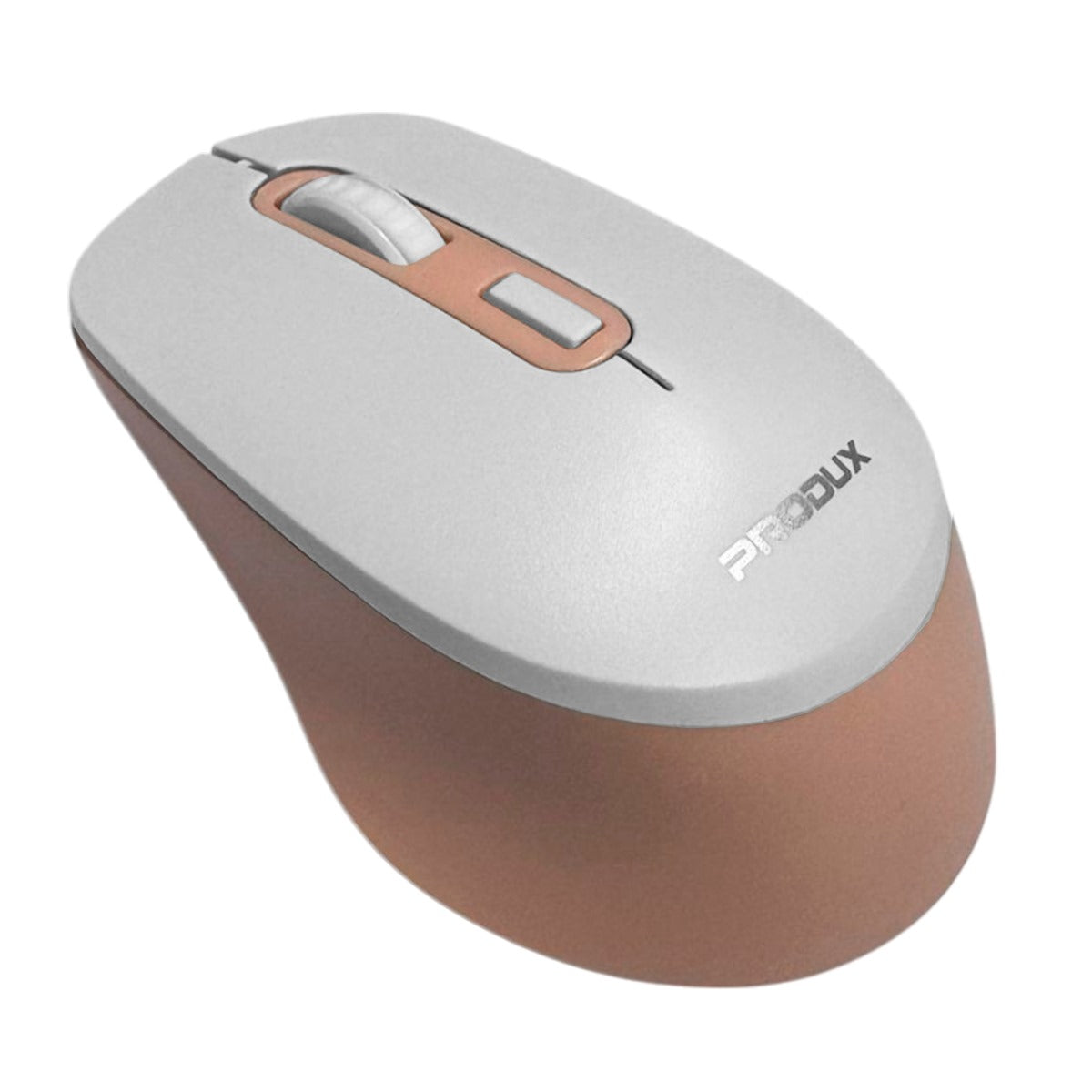 Mouse Inalambrico Silencioso Recargable Produx 1600 Dpi Rosado