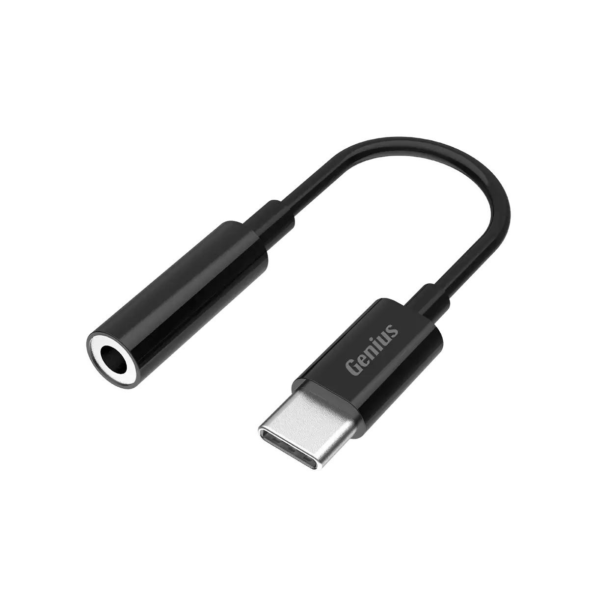 Adaptador Tipo C a 3.5mm Genius Acc-c100 Negro