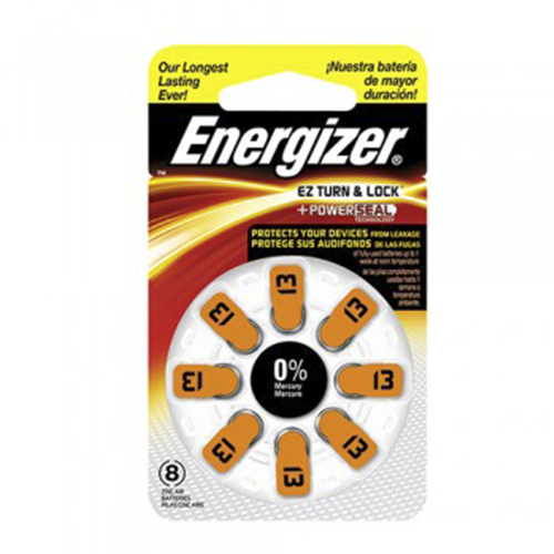 Pila Bateria Audifonos Energizer Az13 8 Unidades Tamaño 13