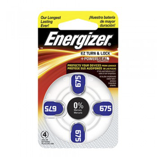 Pila Bateria Audifonos Energizer Az625 4 Unidades Tamaño 675
