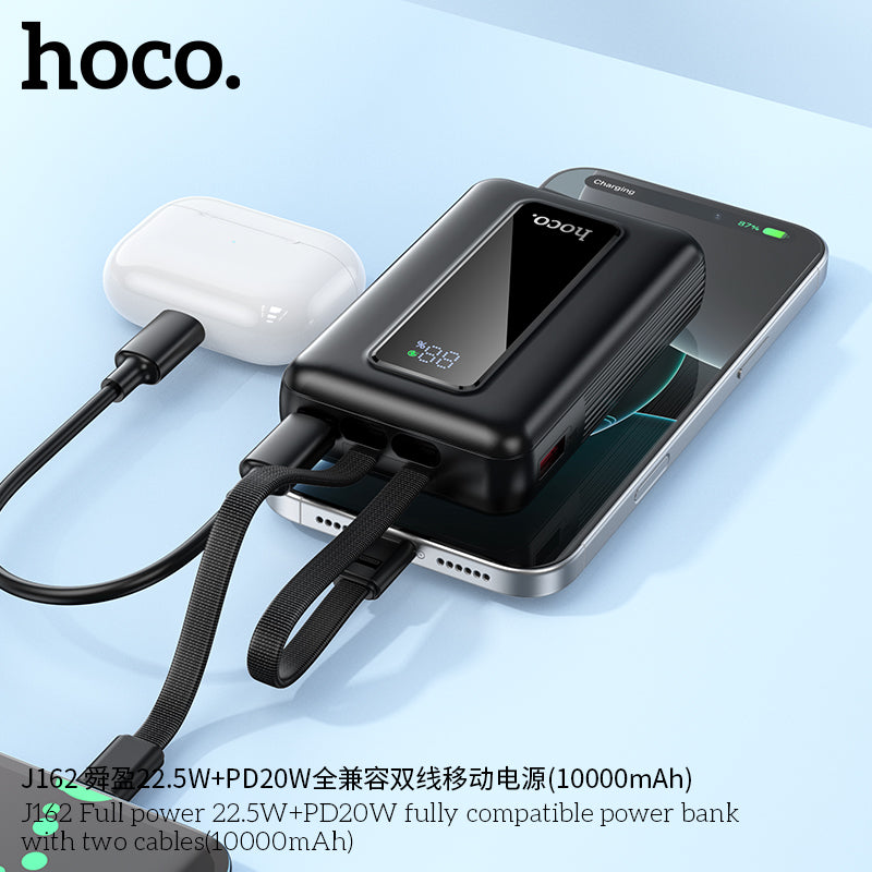 Powerbank Carga Rapida Hoco J162 10000 Mah Negro – imagen 3