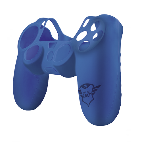 Protector Silicona Rubber Skin Joystick Ps4 Azul Trust