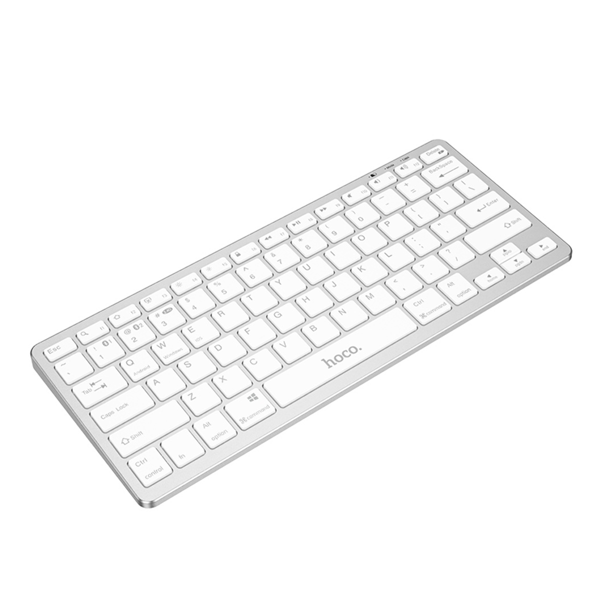 Teclado Inalambrico Bluetooth Dual Hoco Gm32 Blanco – imagen 3