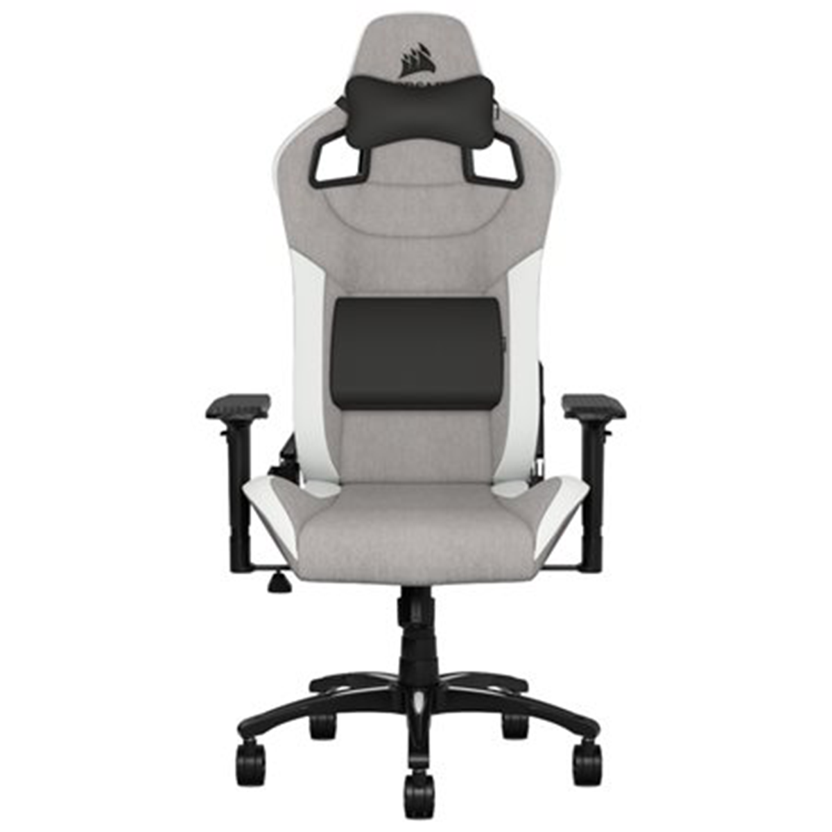 Silla Gamer Corsair T3 Rush Gris Blanco