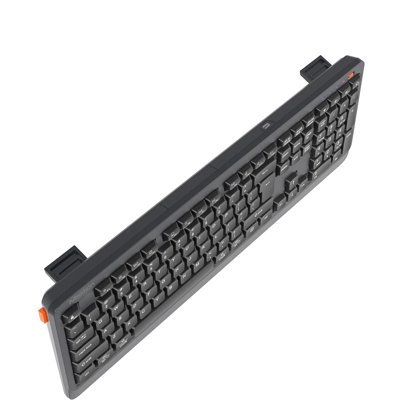 Teclado Inalambrico Dual 2.4g + Bluetooth Meetion Btk530 Negro – imagen 3