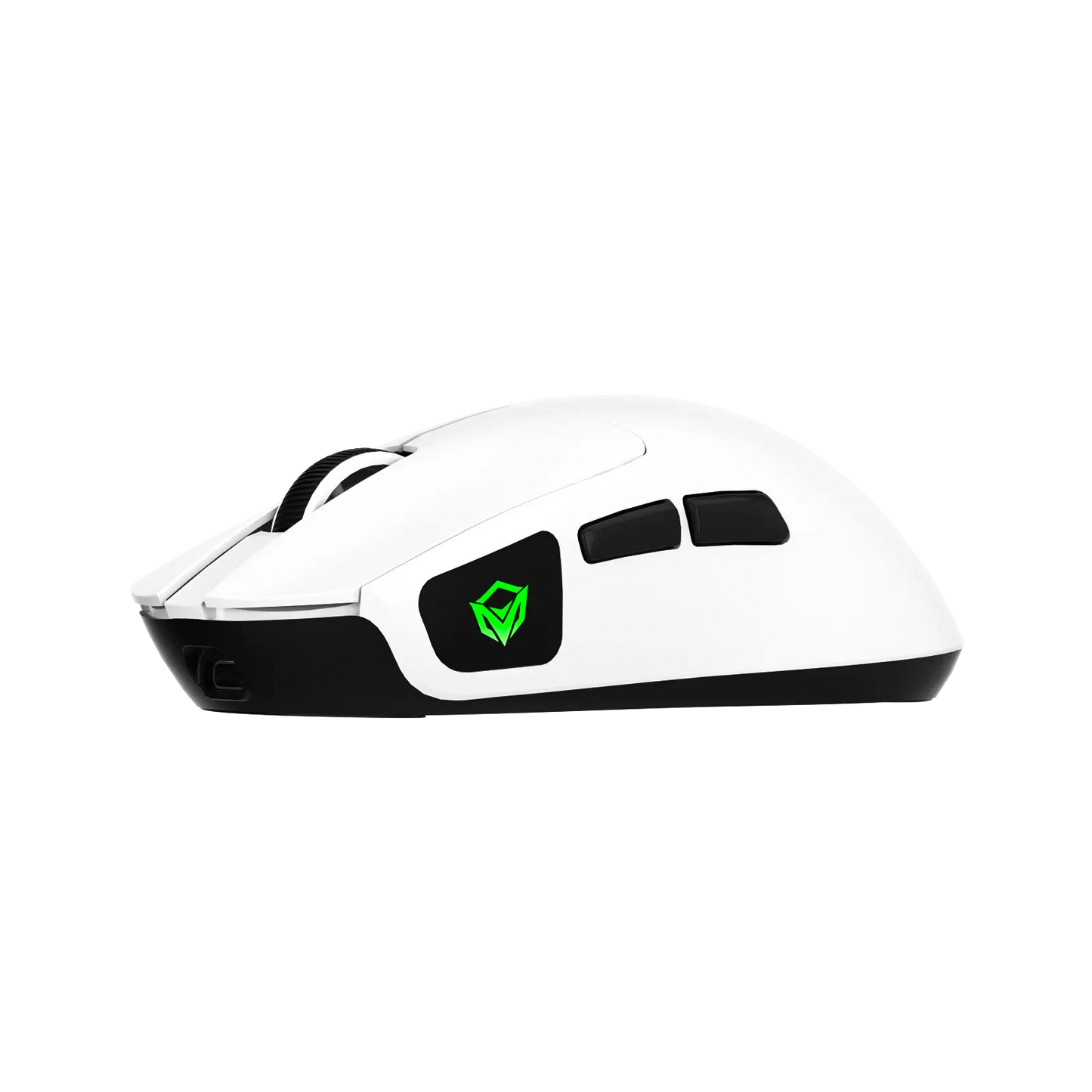 Mouse Gamer Meetion GW12 Triple Conexión 12800 DPI Recargable Blanco - vista 2