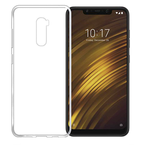 Xiaomi Pocophone F1 Carcasa Transparentes Gel TPU