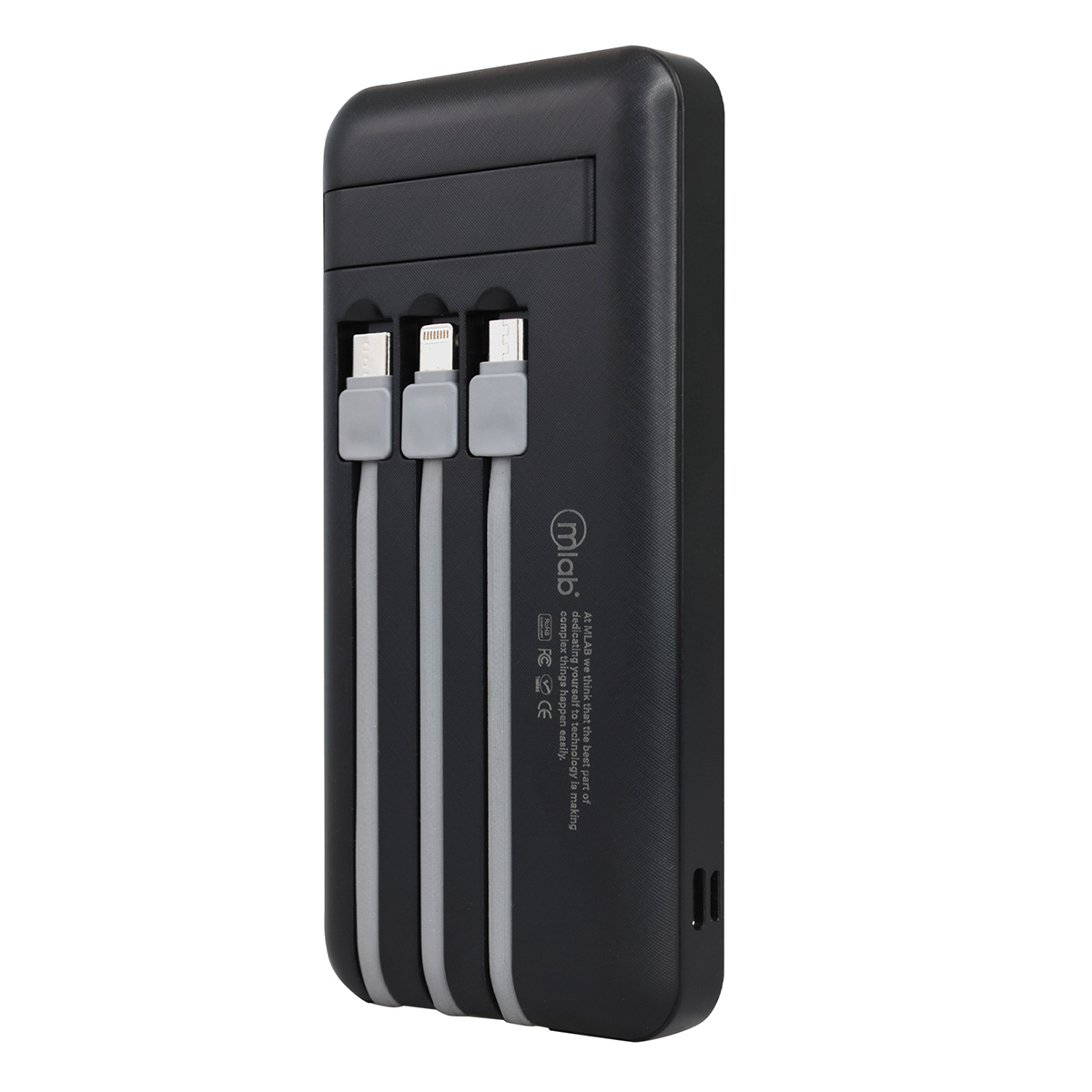Bateria Portatil Powerbank Stick Energy 10.000mAh Negro