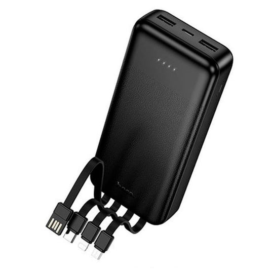 Powerbank Carga Rapida 4 en 1 Hoco J163a 20000 Mah Negro