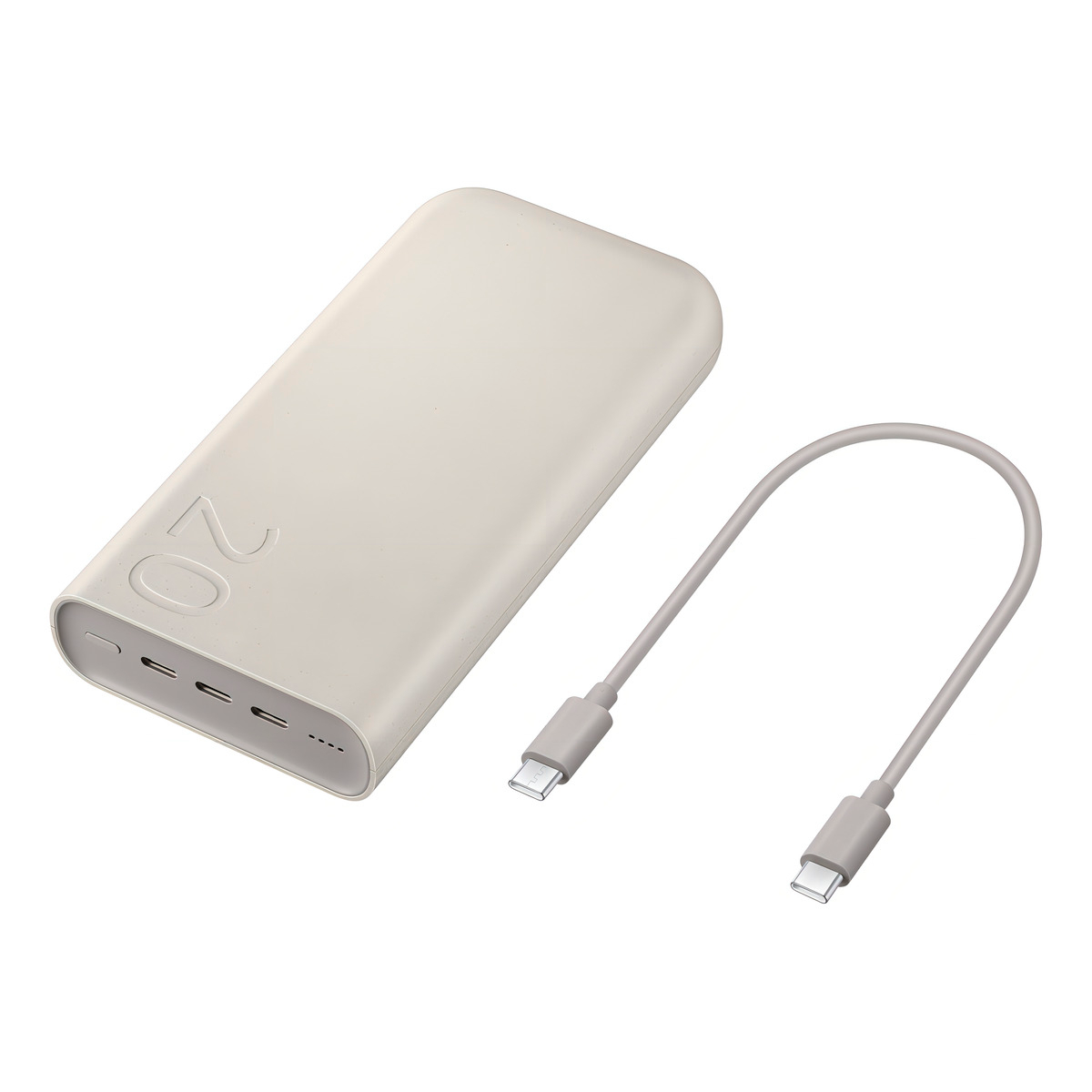 Powerbank Carga Rapida Samsung 45w 20000 Mah Beige