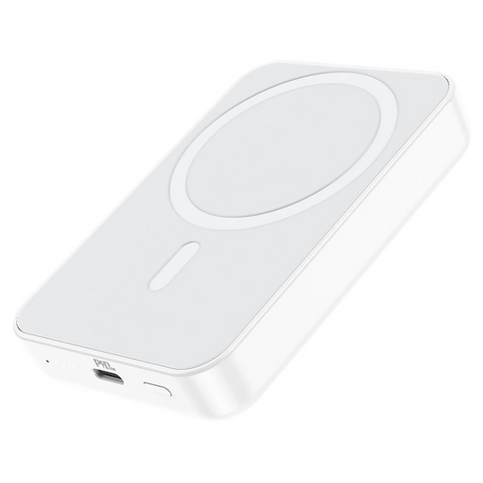 Bateria Portatil Powerbank Borofone Bj25 Magsafe 8.000mAh Blanco