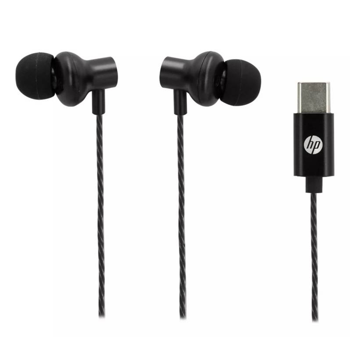 Audifonos Hp In Ear Dhh-1127 Usb-C Negro