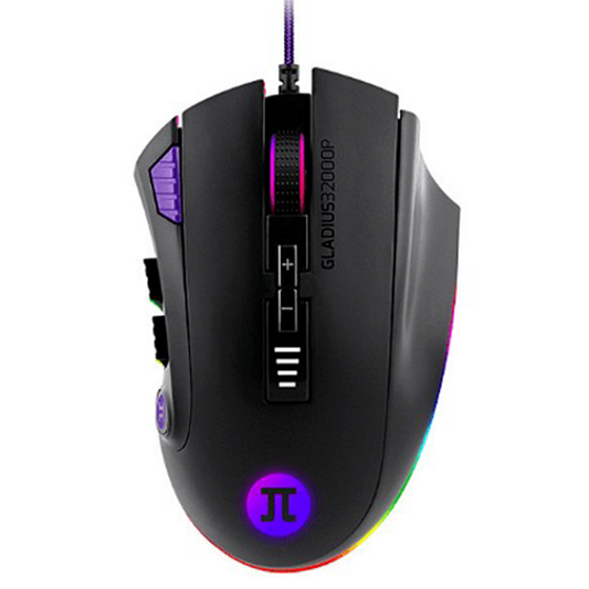 Mouse Gamer Primus PMO-302 32000 Dpi Negro