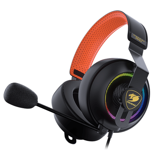 Audifonos Gamer Cougar Phontum Pro Prix 7.1 Rgb Pc Ps4 Ps5 Xbox Switch