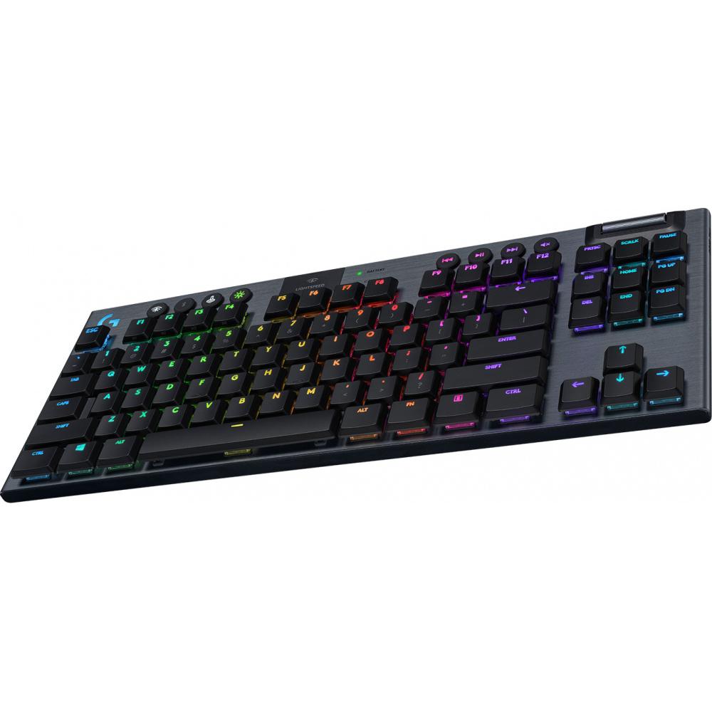 Teclado Gamer Logitech G915 Lightspeed Tkl Inalambrico Rgb Negro – imagen 2