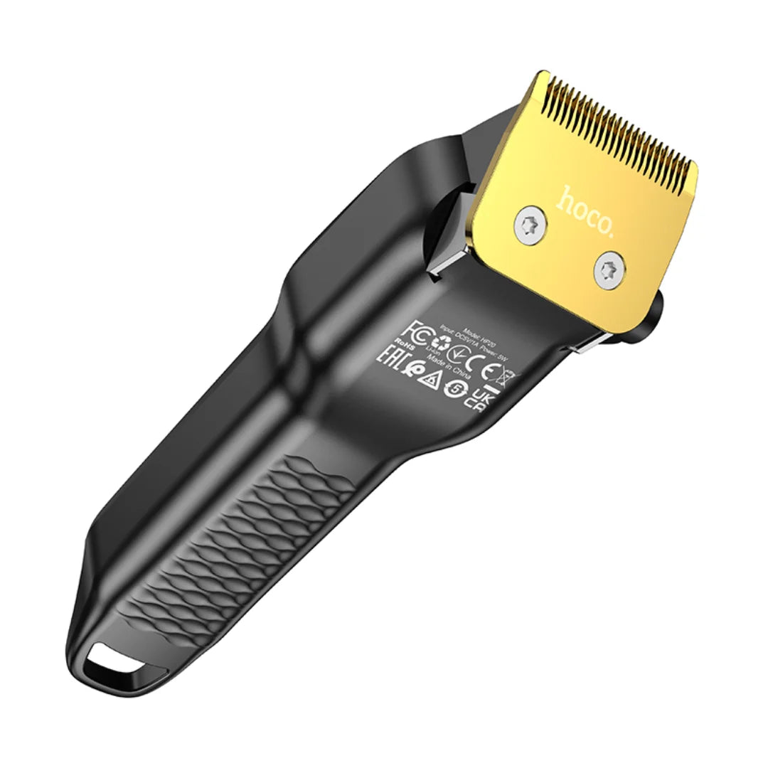 Cortadora De Pelo Pantalla Digital Inalambrica Hoco Hp20 Negro – imagen 2