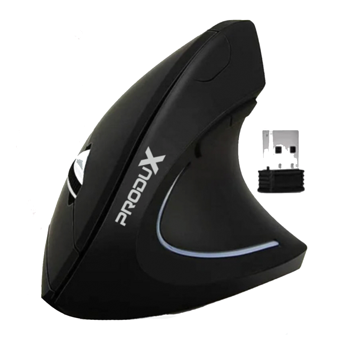 Mouse Inalambrico Produx Vertical Bd075 Negro