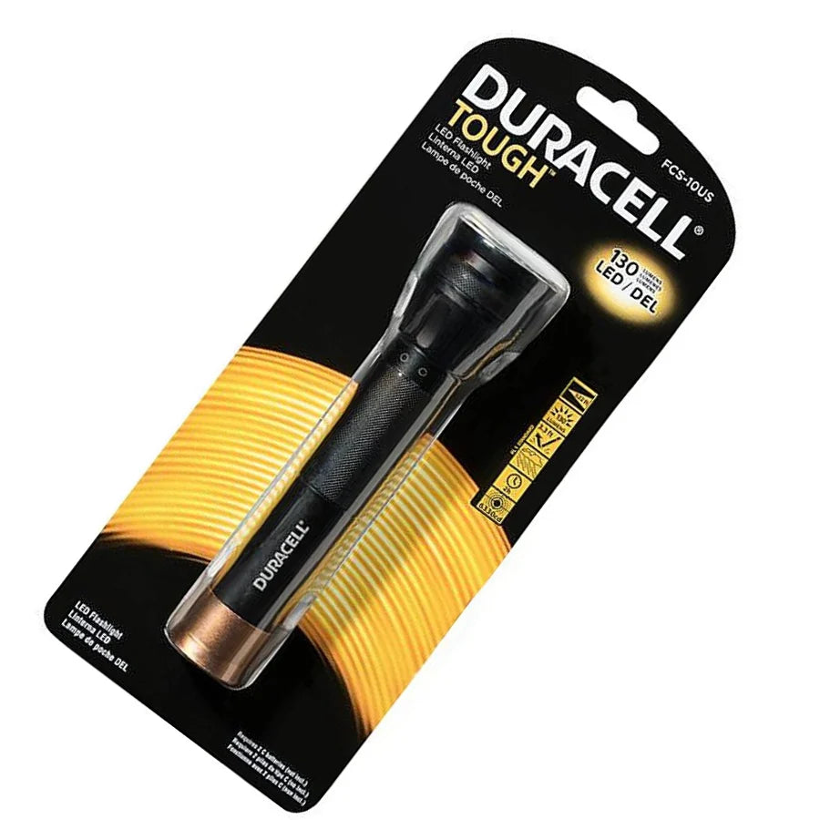 Linterna Duracell 130 Lumenes 19 Cm Negro – imagen 3