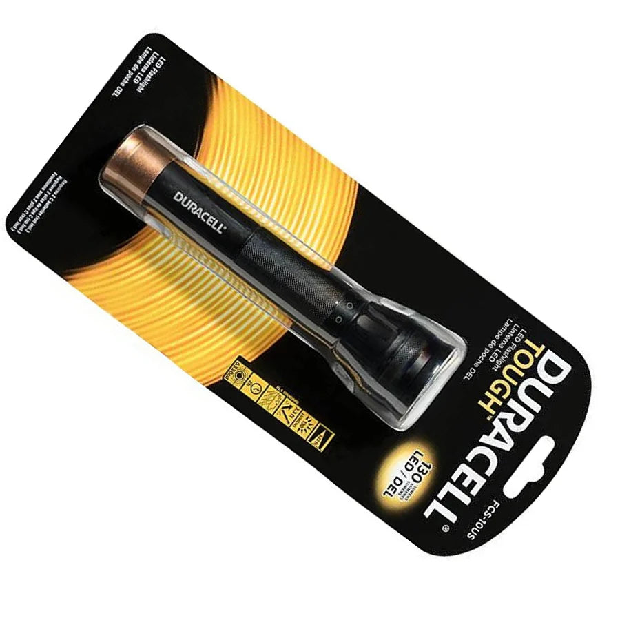 Linterna Duracell 130 Lumenes 19 Cm Negro – imagen 2