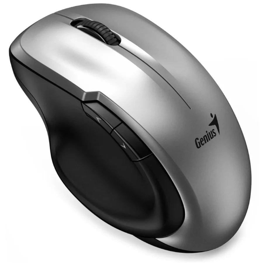 Mouse Inalambrico Genius Ergo 8200s Tipo C Ergonomico Gris – imagen 2