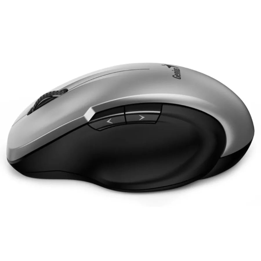 Mouse Inalambrico Genius Ergo 8200s Tipo C Ergonomico Gris – imagen 4