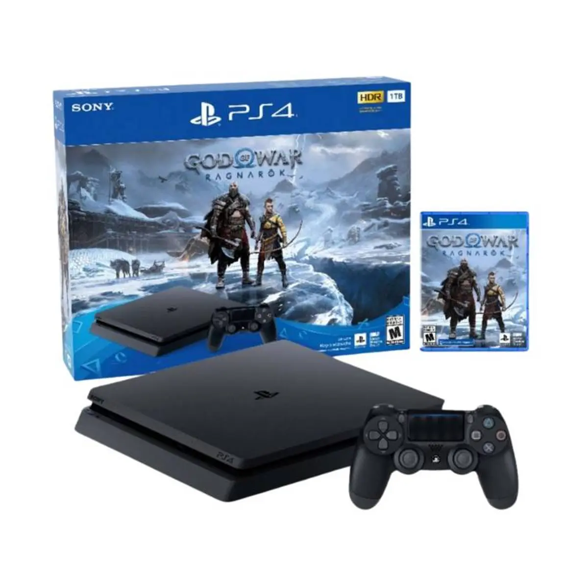 Consola Ps4 1 Tb Bundle God Of War Ragnarök Negro