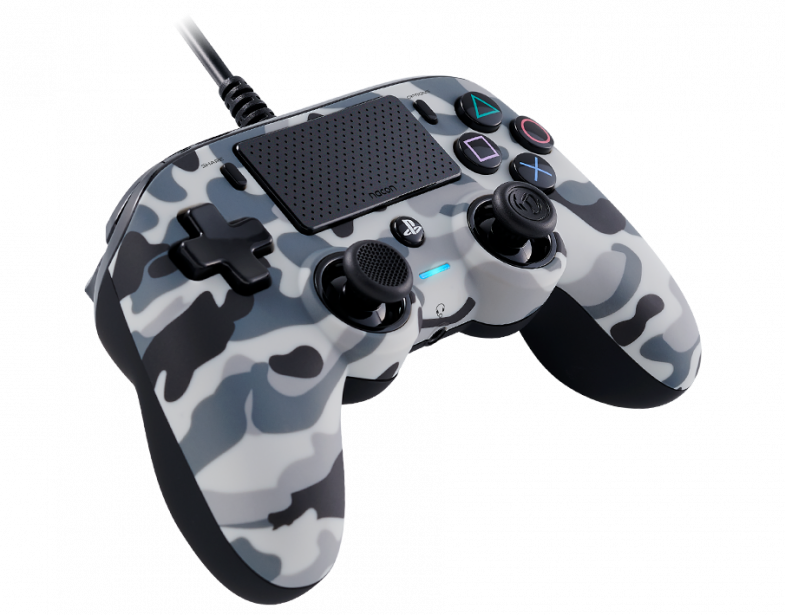 Control PS4 Pc Nacon Compact Con Cable Camuflado Gris – imagen 3