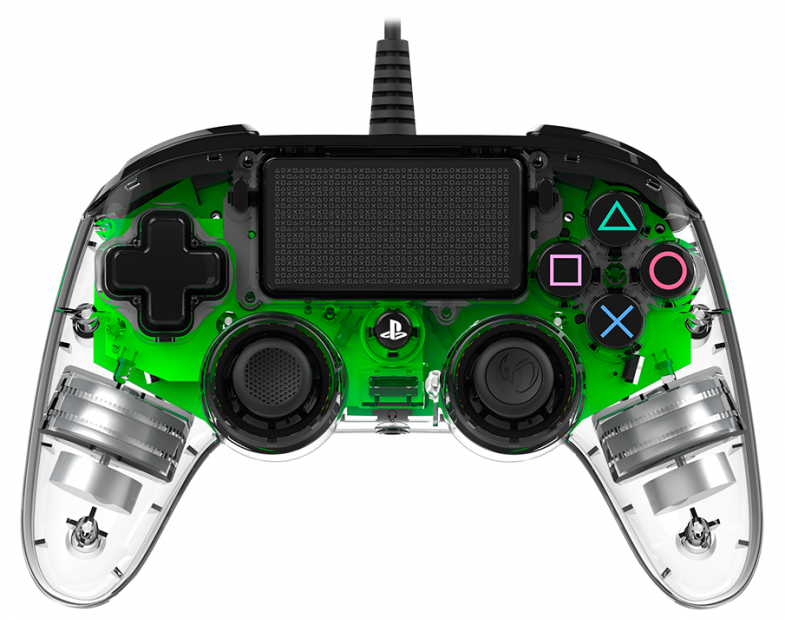 Control PS4 Pc Nacon Compact Illuminated Con Cable Verde – imagen 4
