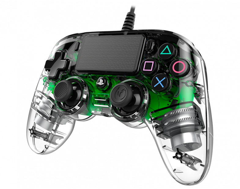 Control PS4 Pc Nacon Compact Illuminated Con Cable Verde – imagen 5